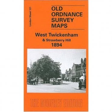West Twickenham 1894 (London Sheet 121.2) - Old OS Maps