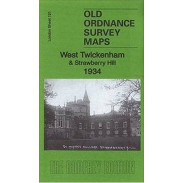 West Twickenham 1934 (London Sheet 121.4) - Old OS Maps