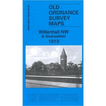 Willenhall (North-West) & Wednesfield 1913 (Staffordshire Sheet 62.08b) - Old OS Maps