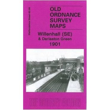 Willenhall (South-East) & Darlaston Green 1901 (Staffordshire Sheet 63.09b) - Old OS Maps