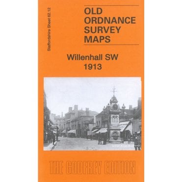 Willenhall (South-West) 1913 (Staffordshire Sheet 62.12b) - Old OS Maps