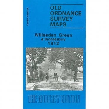 Willesden Green & Brondesbury 1912 (London Sheet 36.3) - Old OS Maps