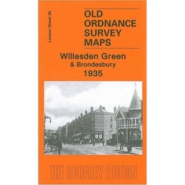 Willesden Green & Brondesbury 1935 (London Sheet 36.4) - Old OS Maps