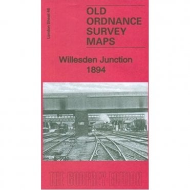 Willesden Junction 1894 (London Sheet 46.2) - Old OS Maps