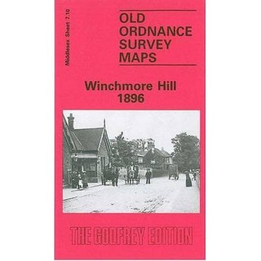 Winchmore Hill 1896 (Middlesex Sheet 7.10) - Old OS Maps