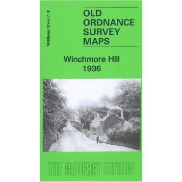 Winchmore Hill 1936 (Middlesex Sheet 7.10b) - Old OS Maps