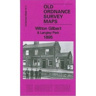 Witton Gilbert & Langley Park 1895 (County Durham Sheet 19.11) - Old OS Maps