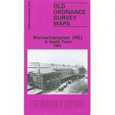 Wolverhampton (North-East) 1901 (Staffordshire Sheet 62.07b) - Old OS Maps