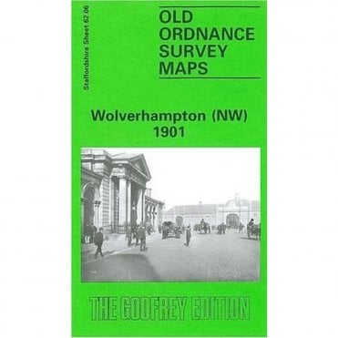 Wolverhampton (North-West) 1901 (Staffordshire Sheet 62.06a) - Old OS Maps