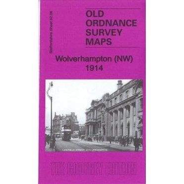 Wolverhampton (North-West) 1914 (Staffordshire Sheet 62.06b) - Old OS Maps