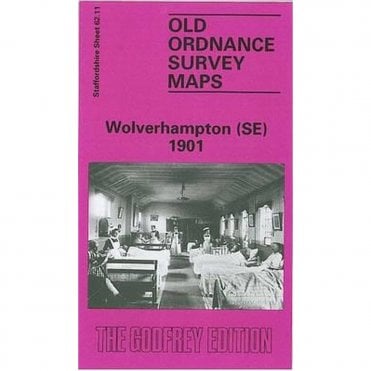 Wolverhampton (South-East) 1901 (Staffordshire Sheet 62.11b) - Old OS Maps