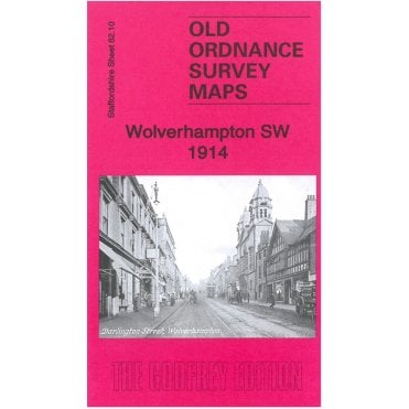 Wolverhampton (South-West) 1914 (Staffordshire Sheet 62.10b) - Old OS Maps