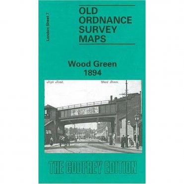 Wood Green 1894 (London Sheet 7.2) - Old OS Maps