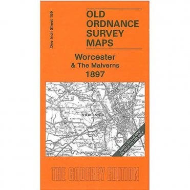 Worcester & The Malverns 1897 (Inch To The Mile Sheet 199) - Old OS Maps