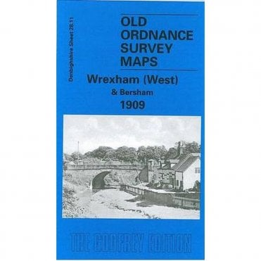 Wrexham (West) 1909 (Denbighshire Sheet 28.11) - Old OS Maps