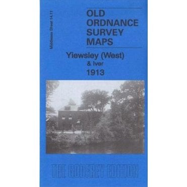 Yiewsley (West) & Iver 1913 (Middlesex Sheet 14.11) - Old OS Maps
