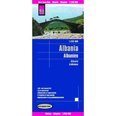 Albania Map - Reise Know-How