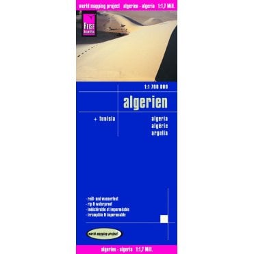 Algeria, Tunisia Map - Reise Know-How