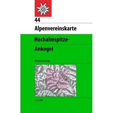 Alpenvereinskarte map 44: Hochalmspitze - Ankogel (Hiking)