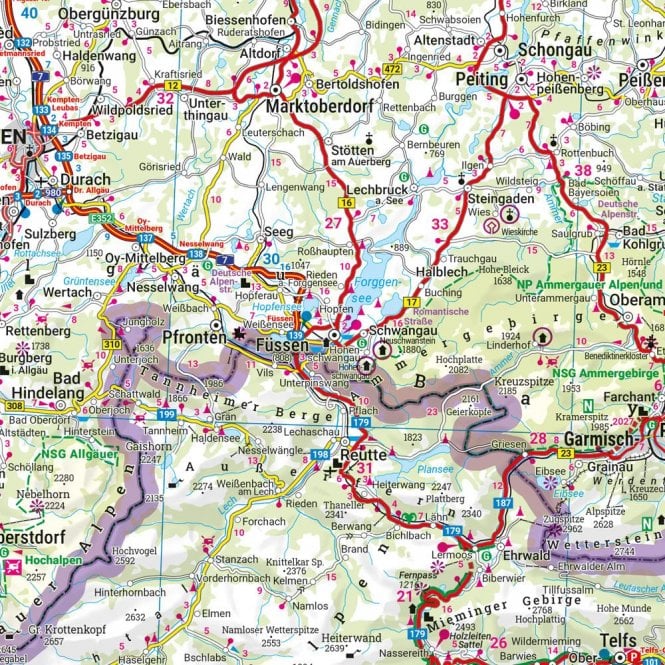 Alps road trip map 60 photos - Goodtravelcards.com