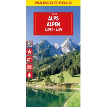 Alps Marco Polo Map