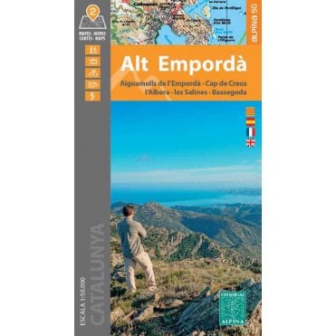 Alt Empordà - Aiguemolls Emporda - Cap de Creus - Albera (2 hiking map set).