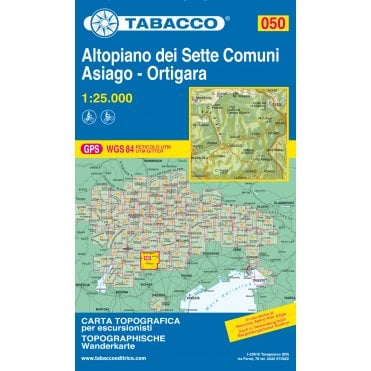 Altopiano dei sette comuni | Tabacco, map 050