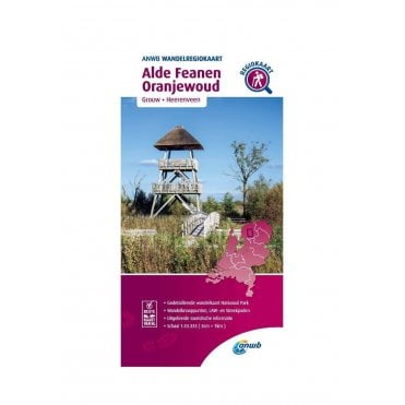 Alde Feanen, Oranjewoud Hiking Map