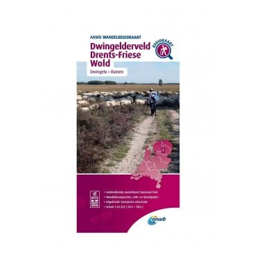 Dwingelderveld, Drents-Friese Wold National Park Hiking Map