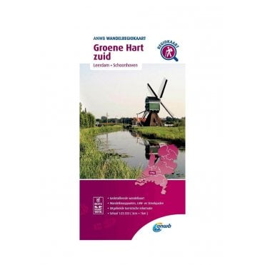 Groene Hart (Green Heart), South Hiking Map