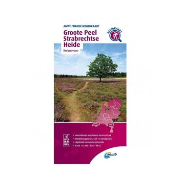 Groote Peel, Strabrechtse Heide Hiking Map