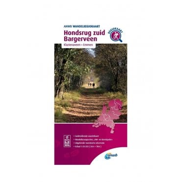 Hondsrug South, Bargerveen Hiking Map