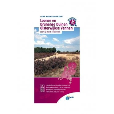 Loonse en Drunense duinen, Oisterwijkse Vennen Hiking Map