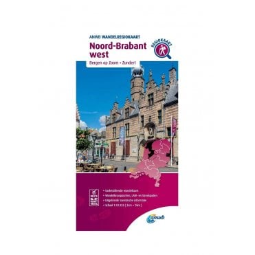 North Brabant (West) Hiking Map