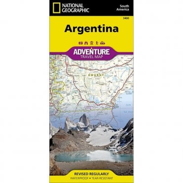 Argentina Adventure Map - Nat Geo 3400