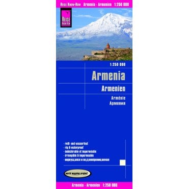 Armenia Map - Reise Know-How