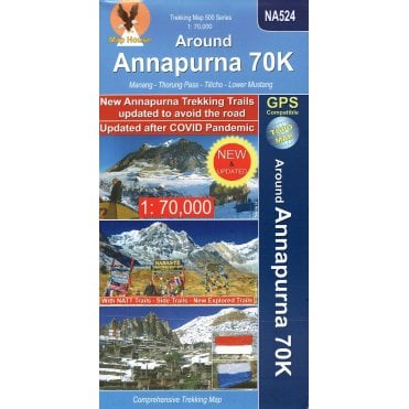 Around Annapurna | Nepa Map NA524