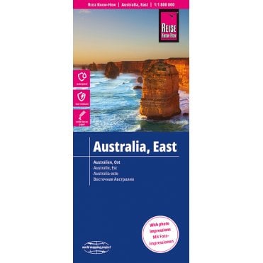 Australia (East) Map - Reise Know-How