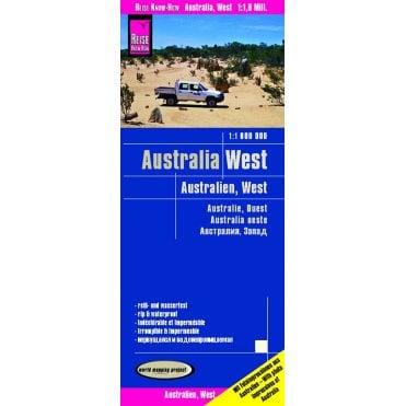Australia (West) Map - Reise Know-How
