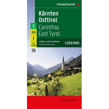 Austria: Carinthia - East Tyrol Road Map