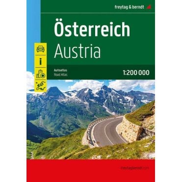 Austria Road Atlas With City Plans