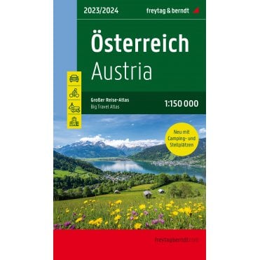 Austria Big Travel Atlas