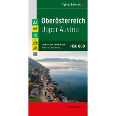 Austria: Upper Austria Road Map