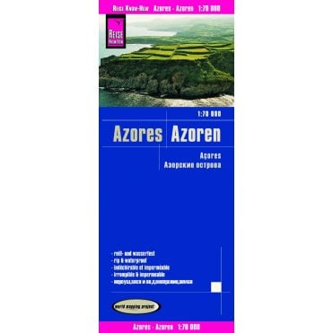 Azores Map - Reise Know-How