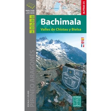 Bachimala - Valles de Chistau y Bielsa. Hiking map & guide