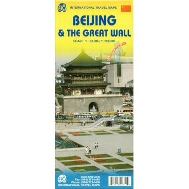 Beijing & Great Wall Travel Map