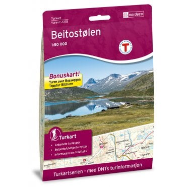Beitostolen Tourist Map: 2375