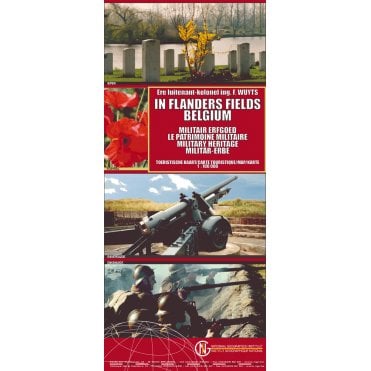 Belgium : In Flanders Fields - WW1 Tourist Map