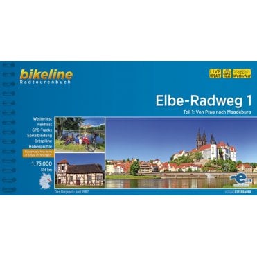 Bikeline Guide: Elbe River Trail 1 Prague - Magdeburg