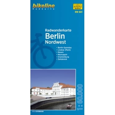 Bikeline Map: Berlin Northwest Cycling Map